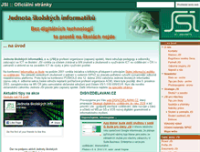 Tablet Screenshot of jsi.cz